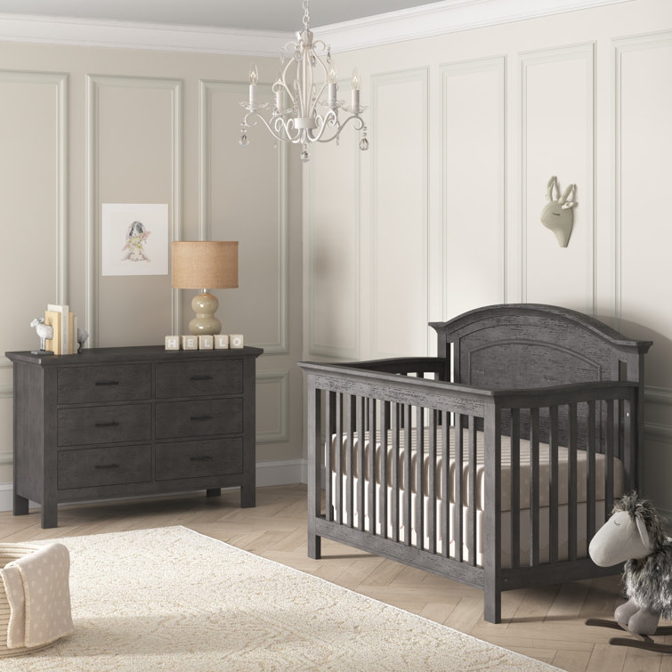 Harriet Bee Edda Convertible 2 -Piece Nursery Furniture Set | Wayfair